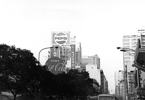 Cartel luminoso de Pepsi año 1975